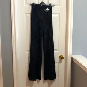 Victoria High Waisted Dress Pant Pin stripe